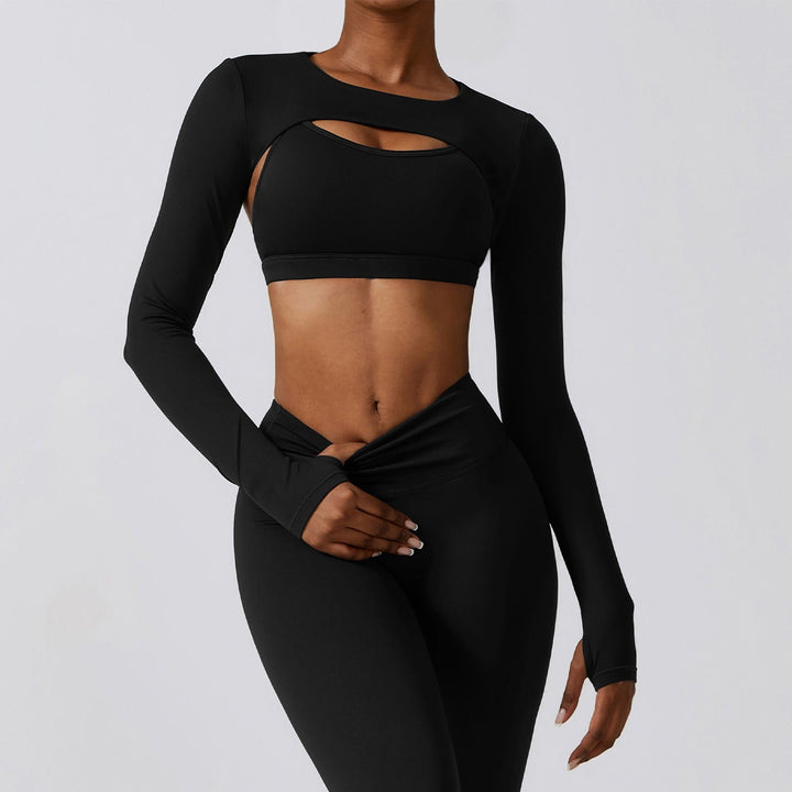 Ensemble de sport compressif en lycra pour femmes - Amanda