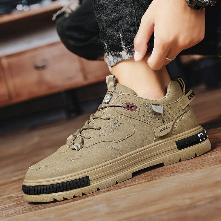 Bottines en tissu pour hommes structure technique - Haldorik