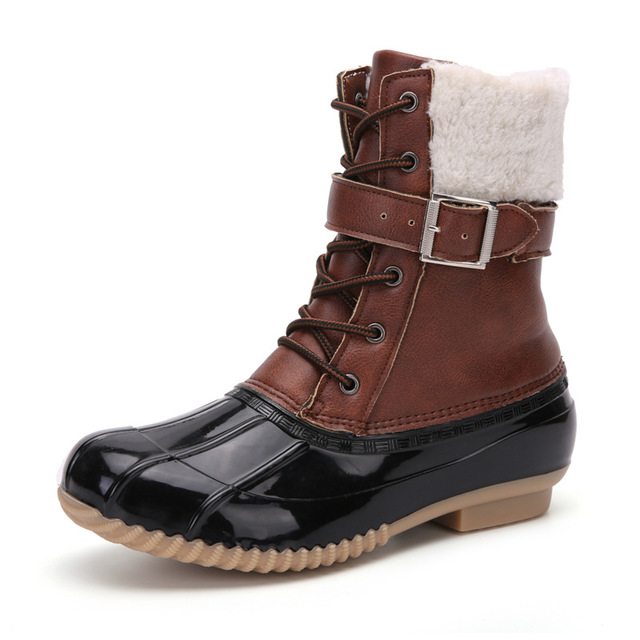 Bottes imperméables pour femmes avec doublure chaude et semelle antidérapante - Maeve