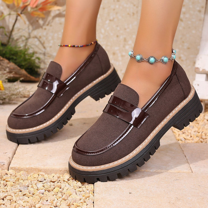 Mocassins femme semelle épaisse - Selene