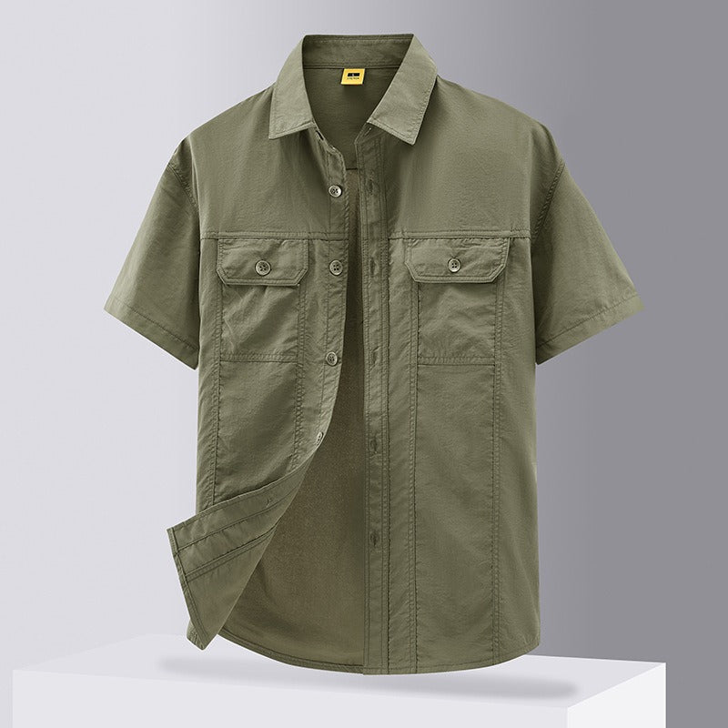 Chemise de travail à poches pour hommes, style décontracté - Felipe