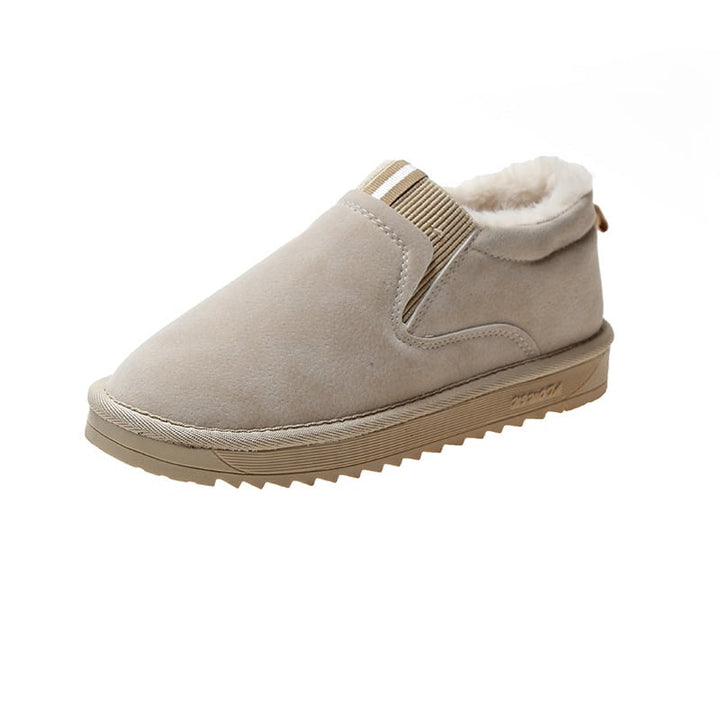 Pantoufles en daim pour femmes avec intérieur chaud - Verayne