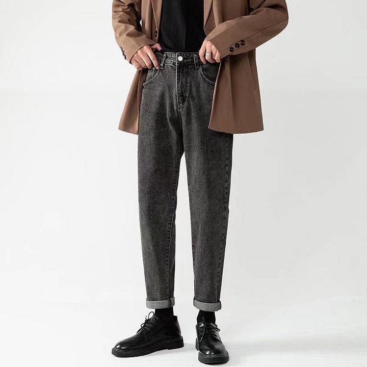 Jean fuselé taille haute pour hommes - Torvild