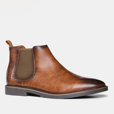 Bottes en cuir imperméables pour hommes - Narev