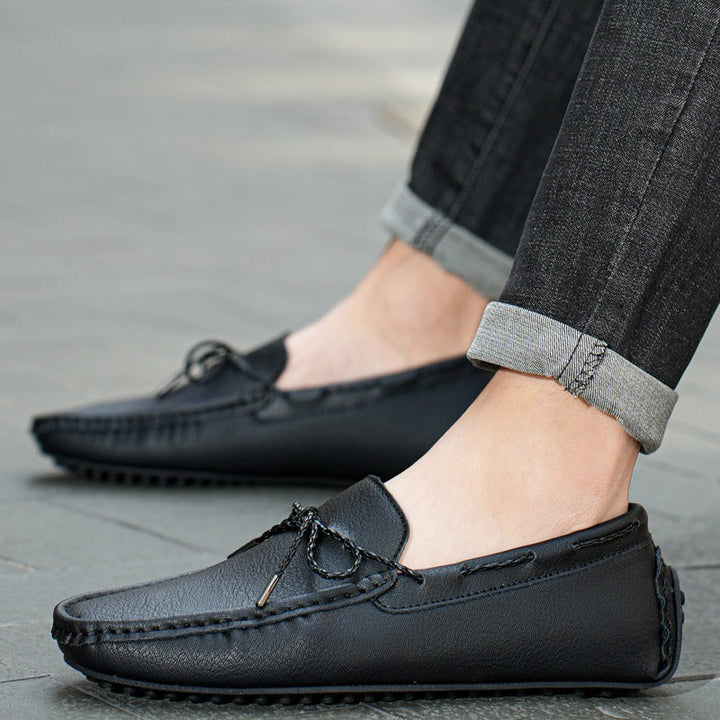 Mocassins décontractés antidérapants pour hommes avec nœud - Esteban