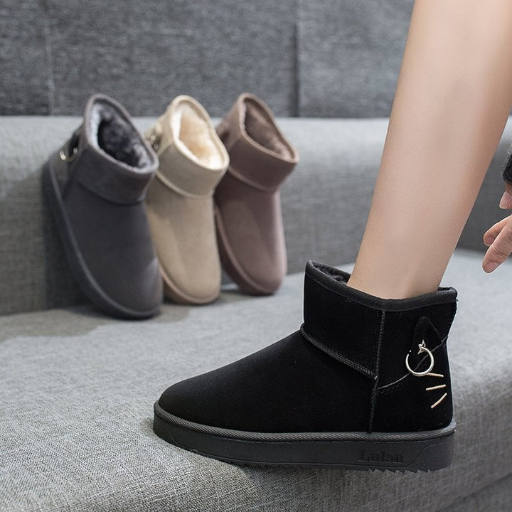 Bottes matelassées pour femmes au design décontracté - Zulma