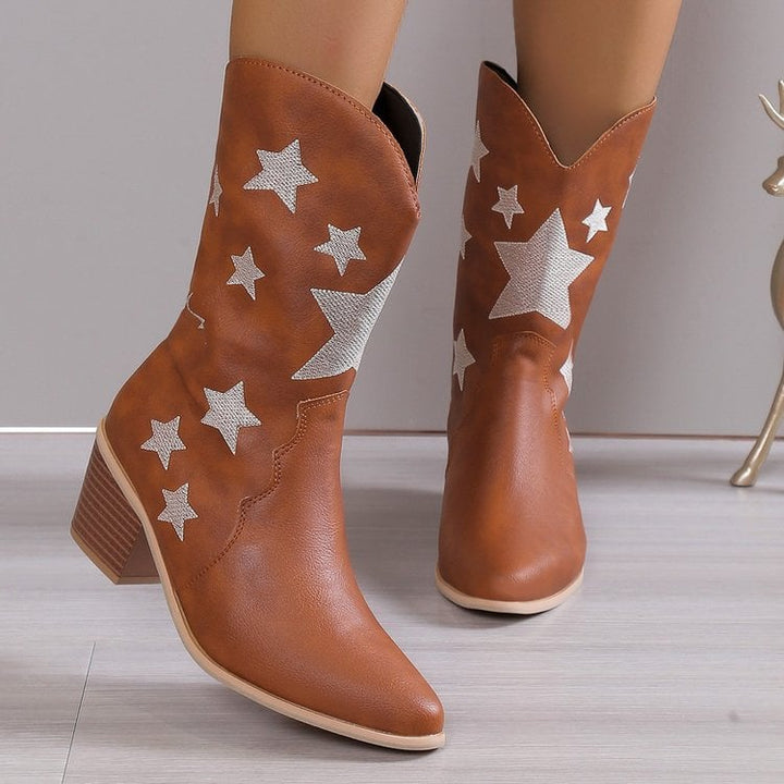 Bottes western pour femmes - Kezara
