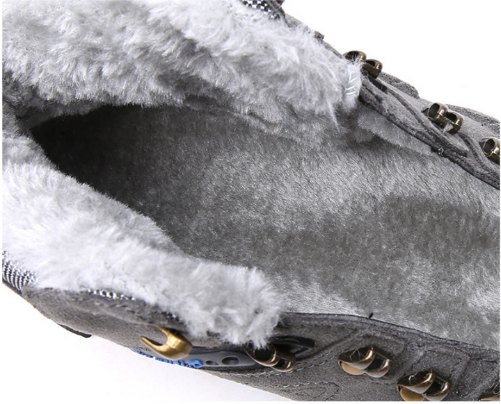 Chaussures de randonnée pour hommes avec semelle de traction et doublure thermique - Roland