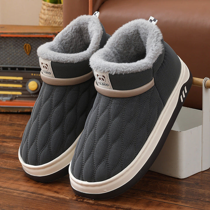 Chaussons unisexes matelassés avec doublure chaude - Frakie