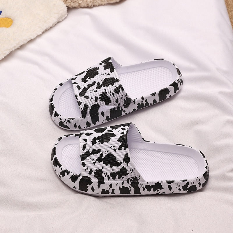 Pantoufles pour femmes avec imprimé léopard - Malika