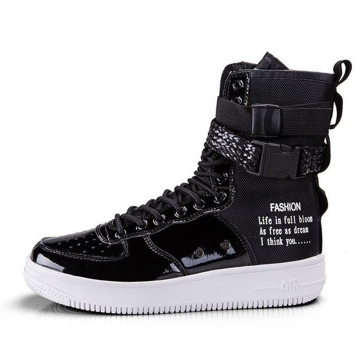 Bottes hautes en toile renforcée pour hommes - Esteban