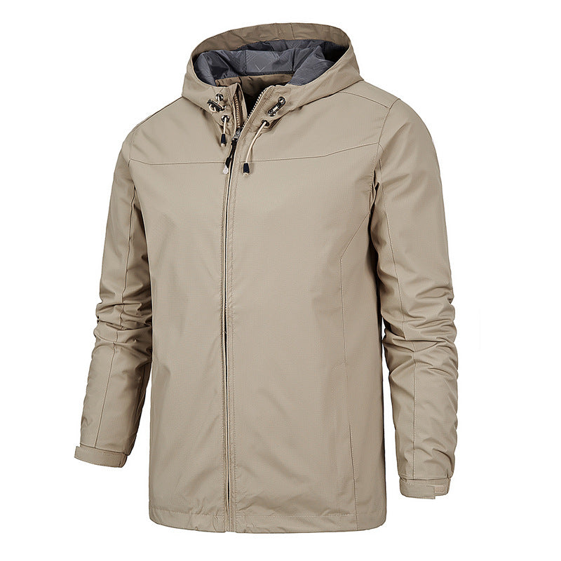 Veste imperméable et coupe-vent avec capuche - Harry