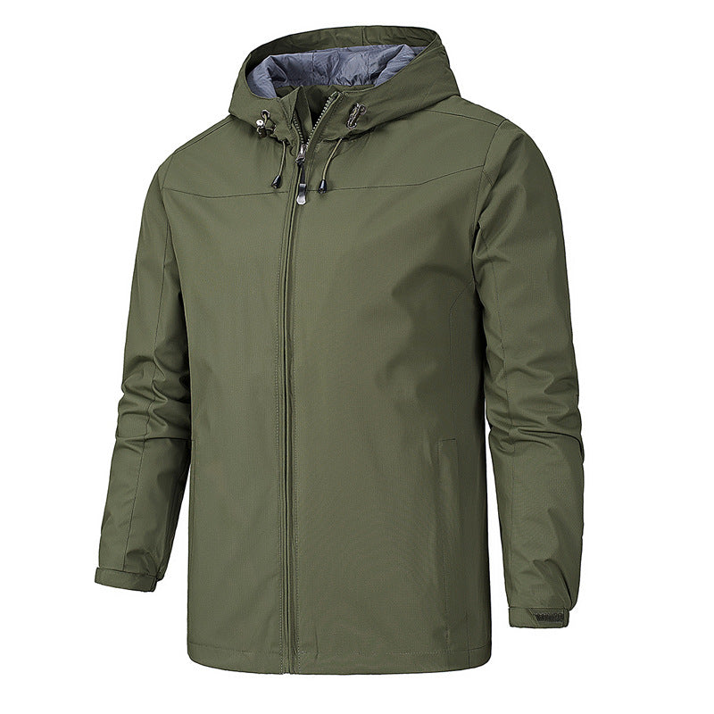 Veste imperméable et coupe-vent avec capuche - Harry