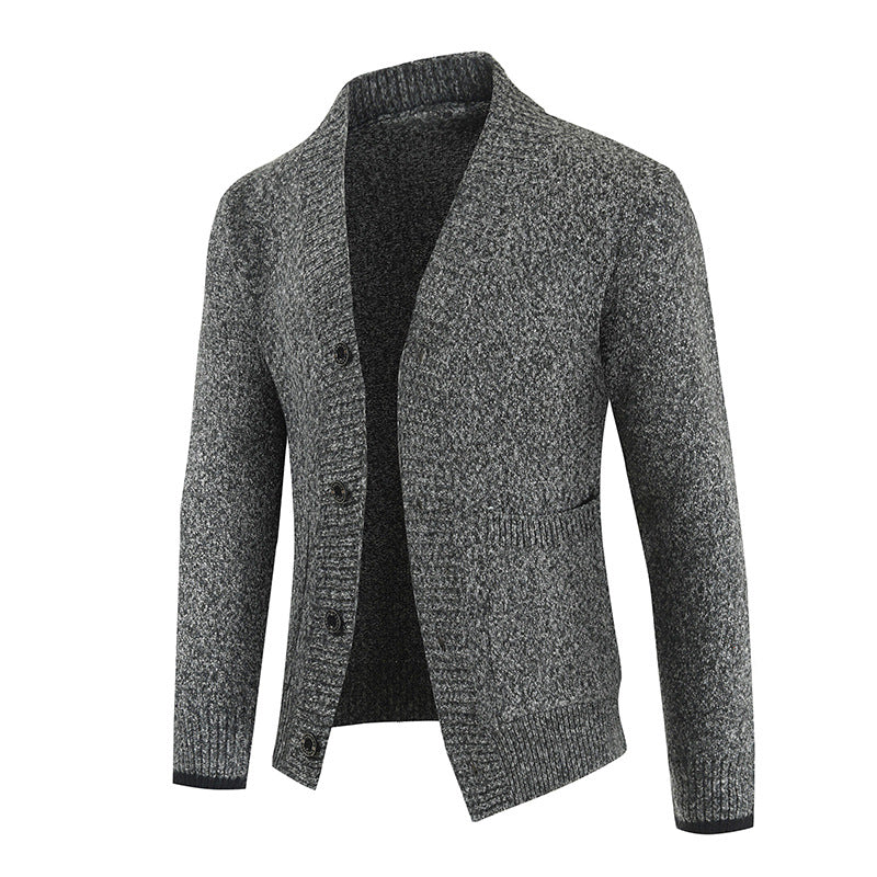 Cardigan en maille à col châle pour homme - Emil