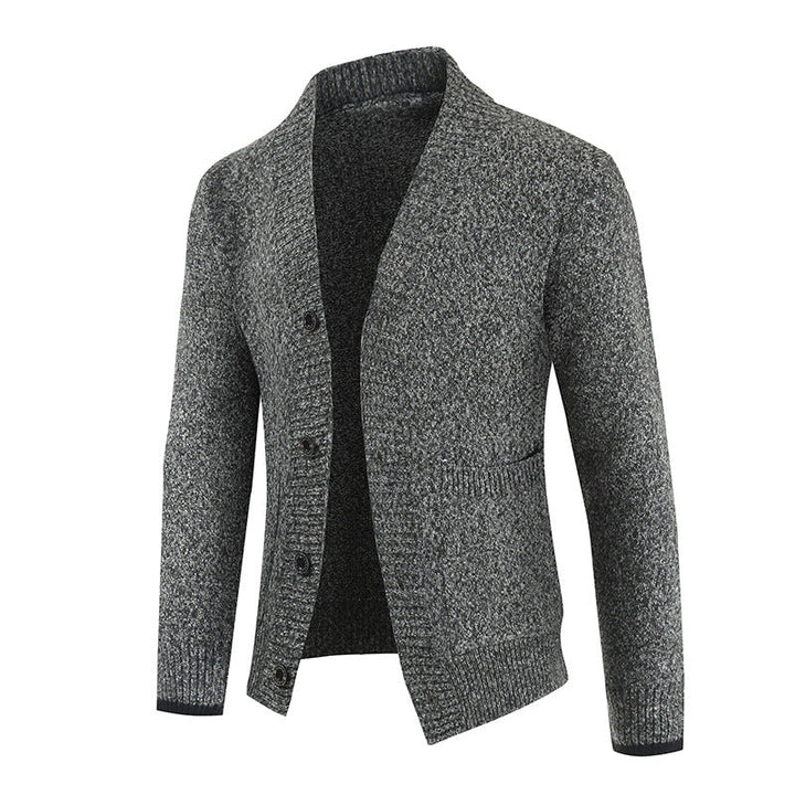 Cardigan en maille à col châle pour homme - Emil