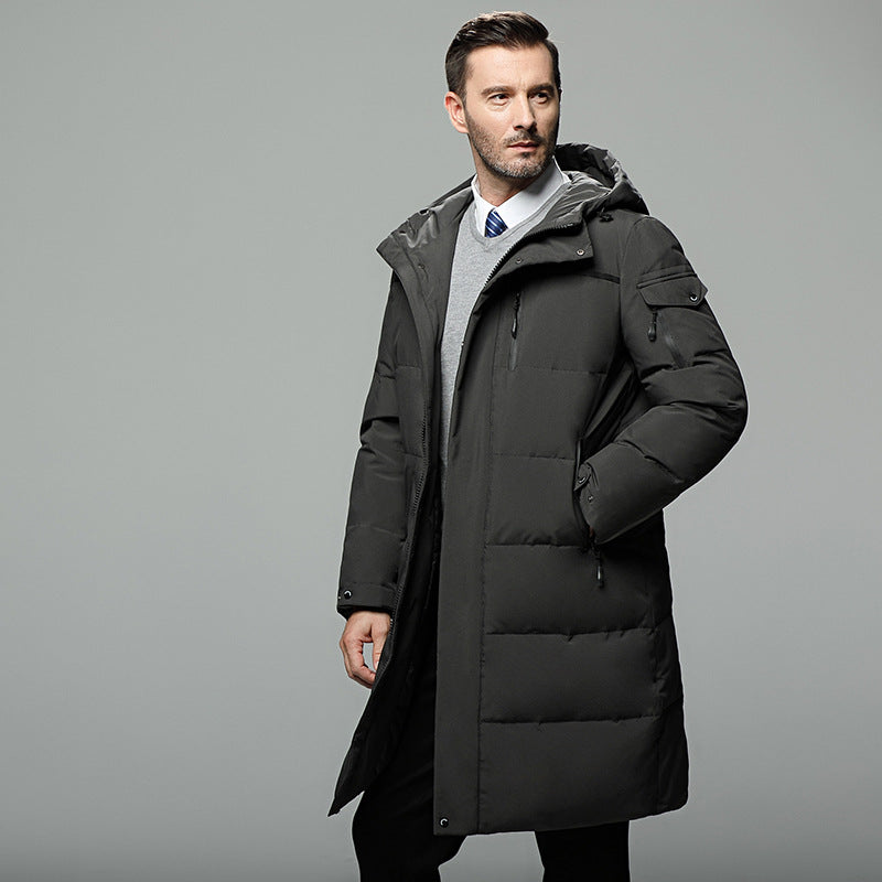 Manteau matelassé pour hommes avec capuche amovible - Markus