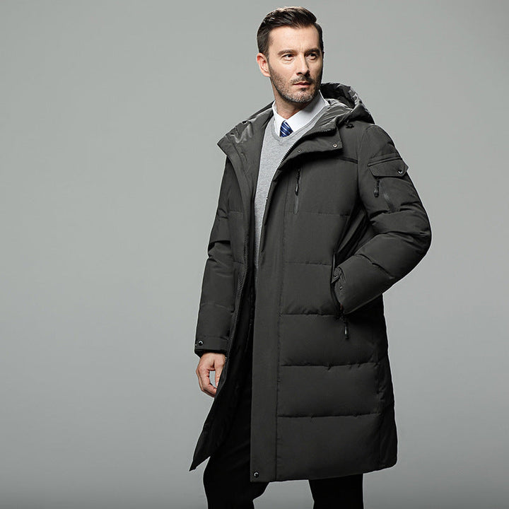Manteau matelassé pour hommes avec capuche amovible - Markus