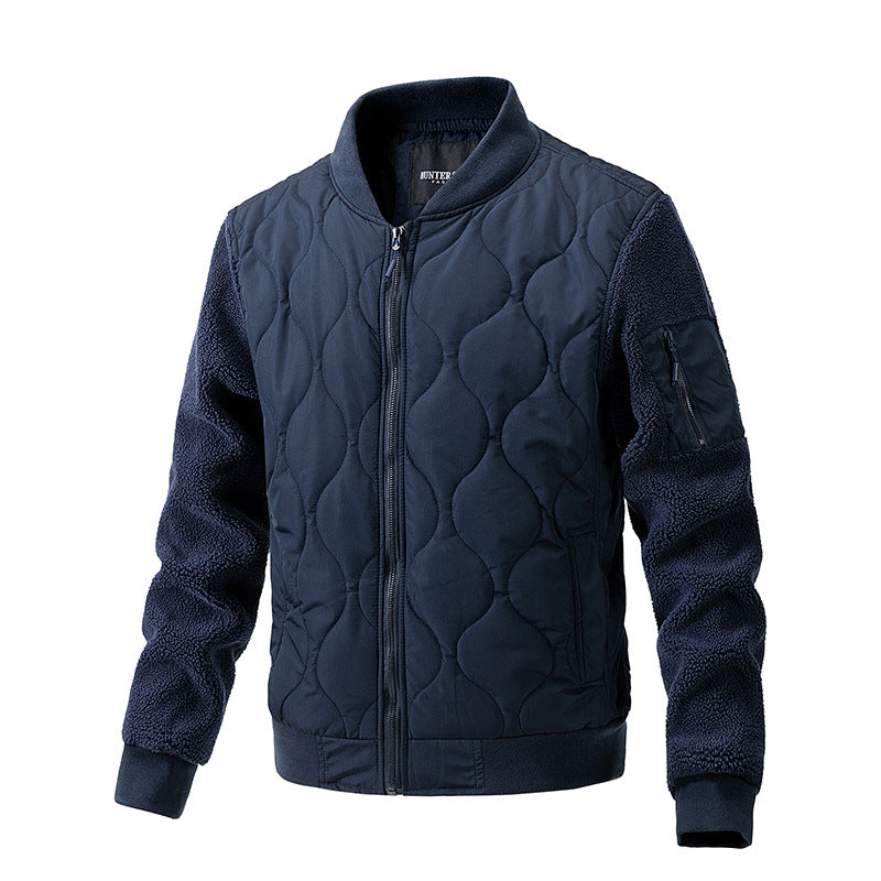 Blouson bombardier pour homme en tissu mélangé végétalien - Auren