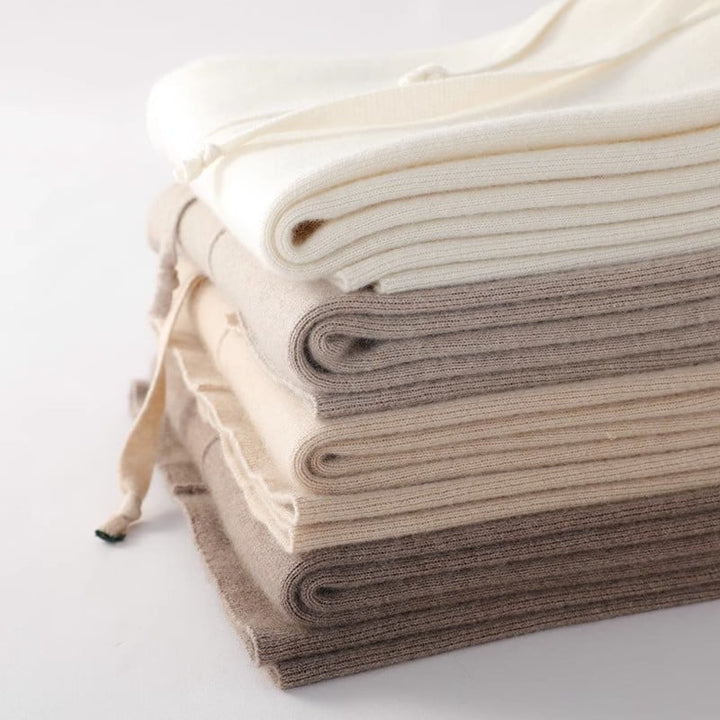 Pantalon effet tricoté doux pour femme - Iverine