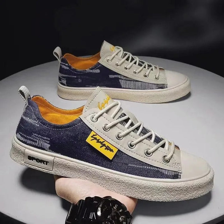 Baskets en toile pour hommes, style urbain et décontracté - Elías