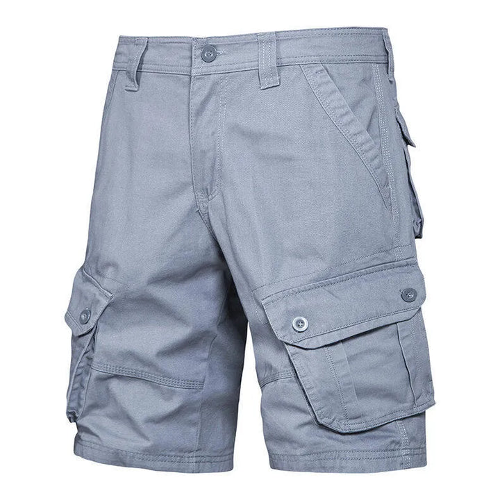 Short décontracté à poches cargo en coton pour hommes - Jason