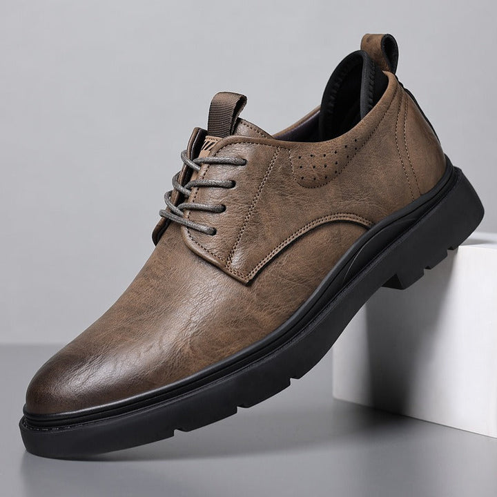 Chaussures casual pour homme en cuir synthétique à semelle robuste - Tomás