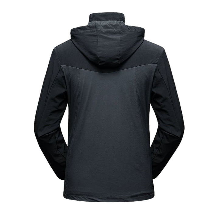 Veste de sport imperméable pour homme avec capuche réglable - Damian