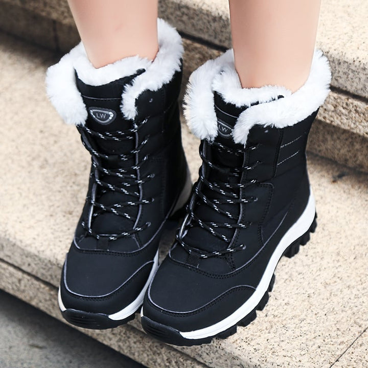 Bottes de neige pour femmes avec doublure et semelle antidérapante - Ana