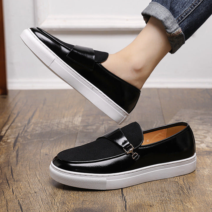 Hommes Slip-on Chaussures en cuir Casual - Jonas