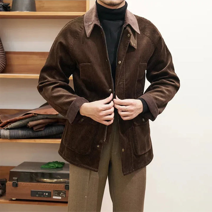 Veste luxueuse en velours côtelé pour hommes - Robinson