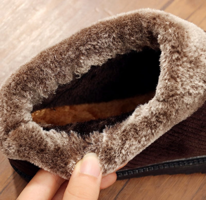 Chaussons pour hommes avec doublure chaude - Emeric