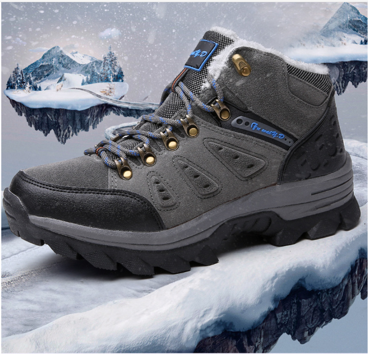 Chaussures de randonnée pour hommes avec semelle de traction et doublure thermique - Roland