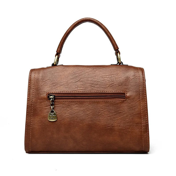 Sac à bandoulière en cuir synthétique avec détails métalliques - Juliette