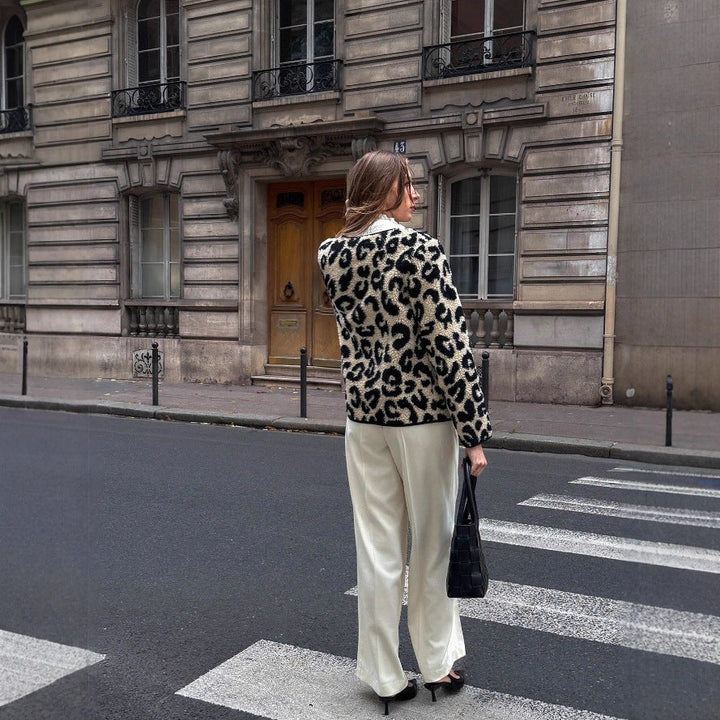 Veste léopard pour femme - Narelle