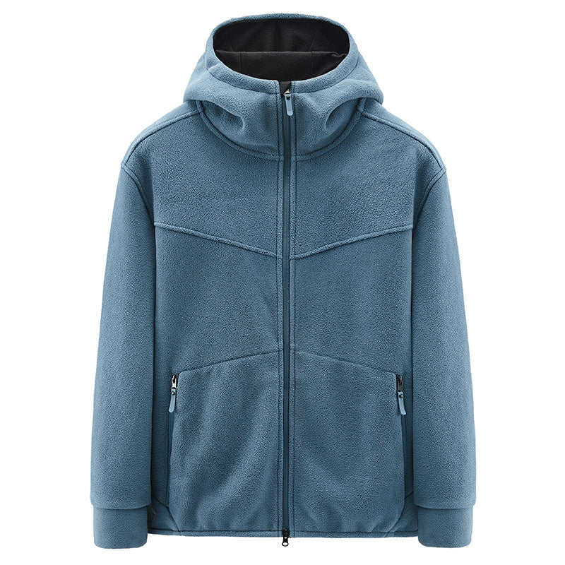 Veste polaire à capuche pour hommes - Nils