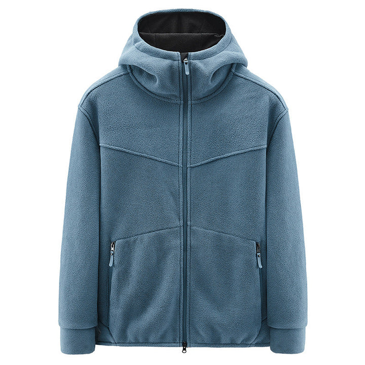 Veste polaire à capuche pour hommes - Nils