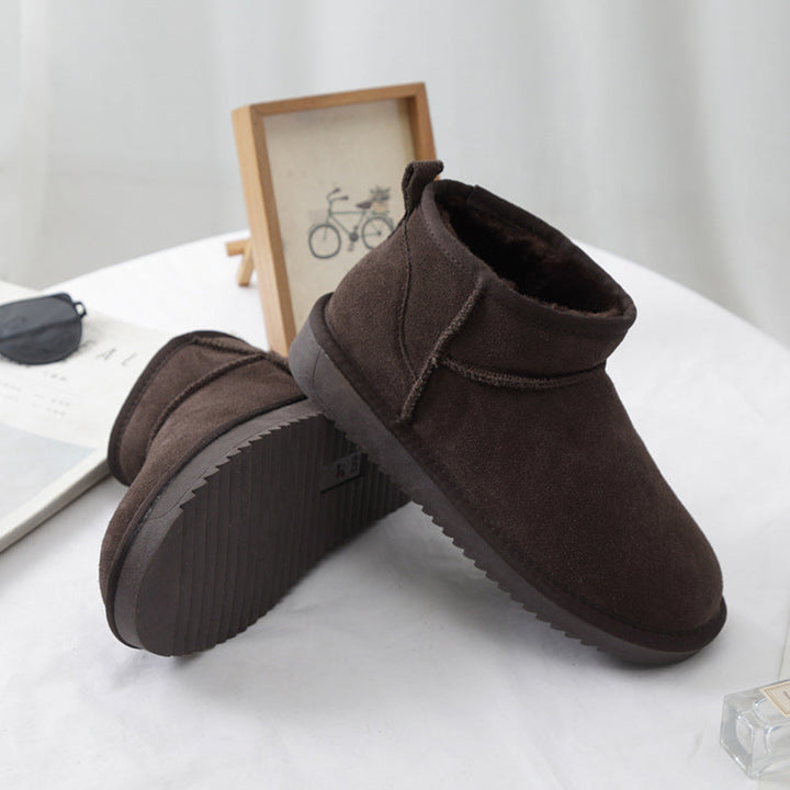 Bottines d'hiver pour femmes en daim avec doublure intérieure - Sophia