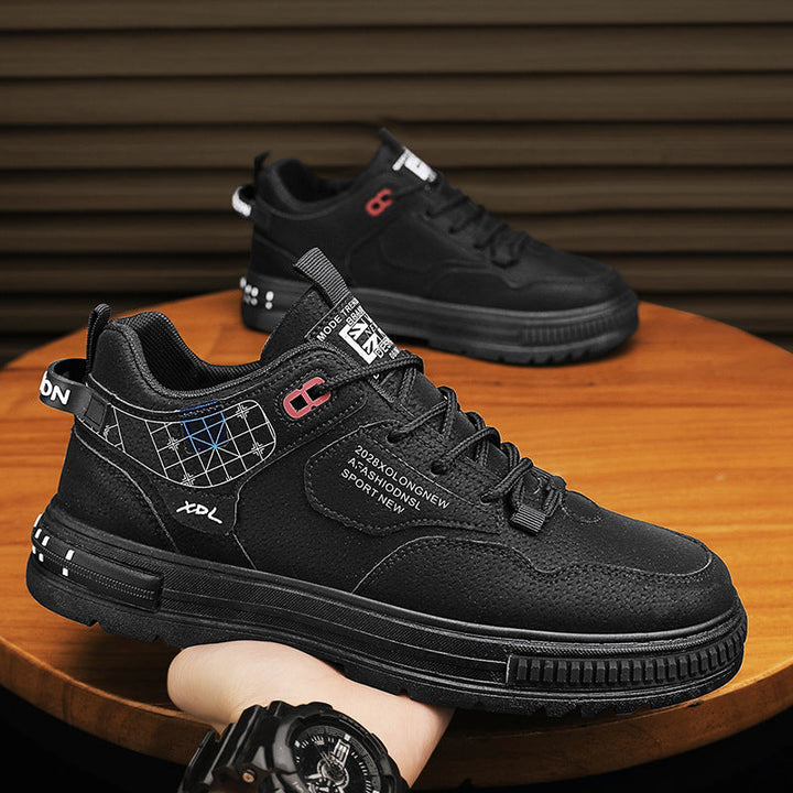 Bottines en tissu pour hommes structure technique - Haldorik