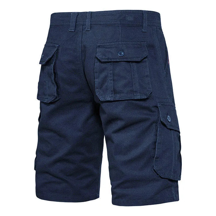 Short décontracté à poches cargo en coton pour hommes - Jason