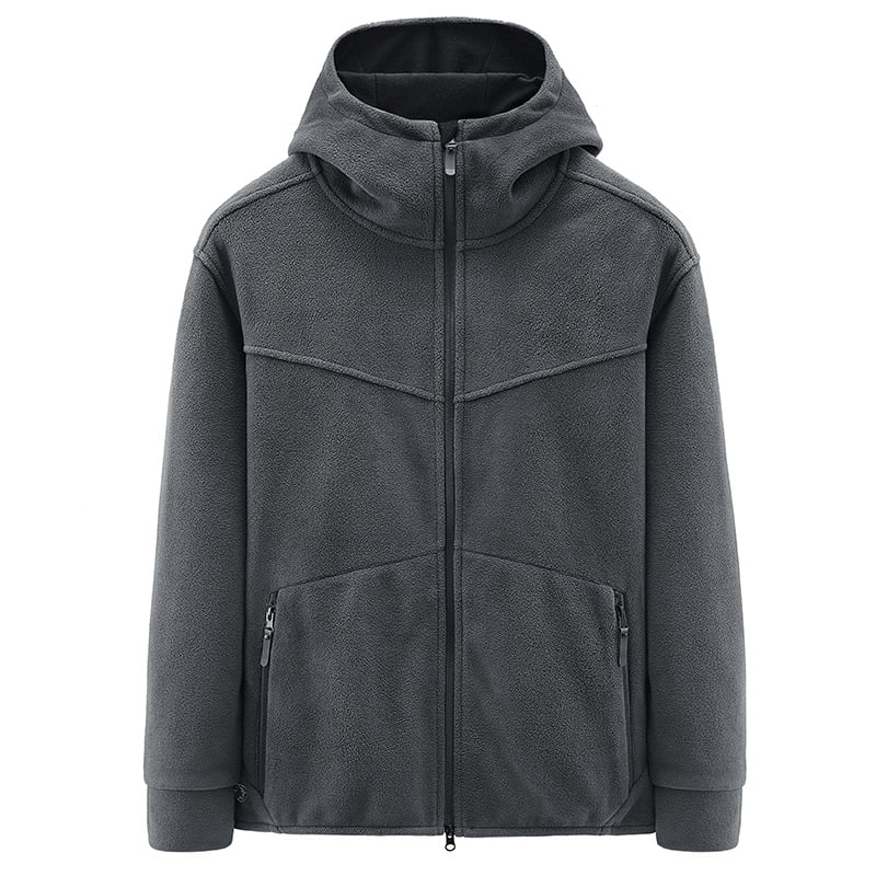 Veste polaire à capuche pour hommes - Nils