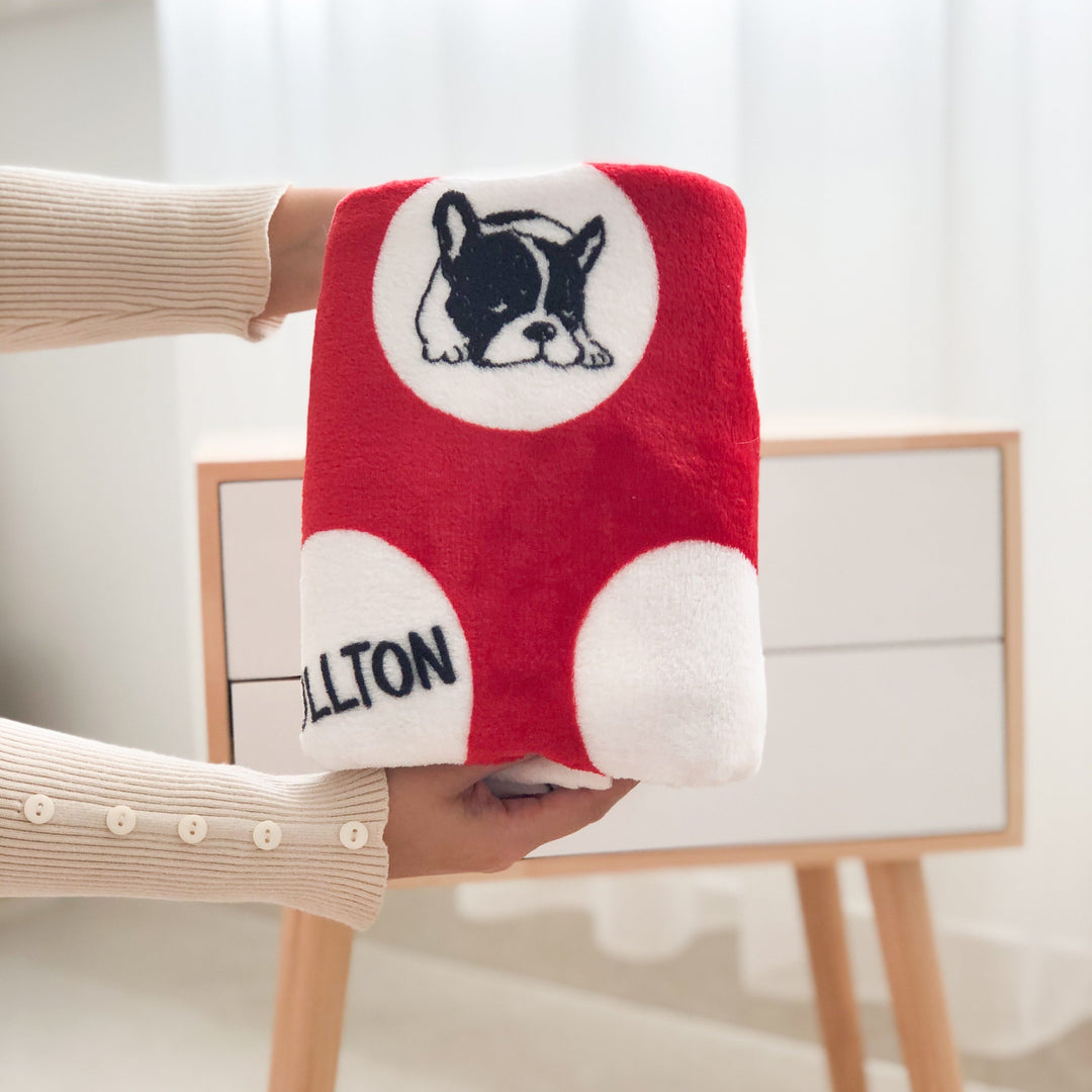 Couverture en polaire pour animaux de compagnie