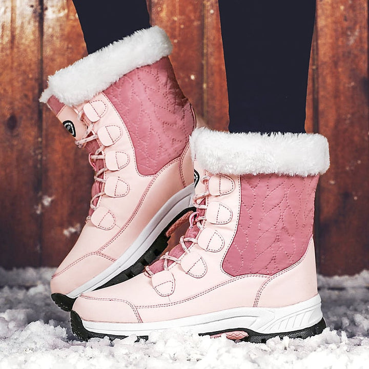 Bottes de neige pour femmes avec doublure et semelle antidérapante - Ana