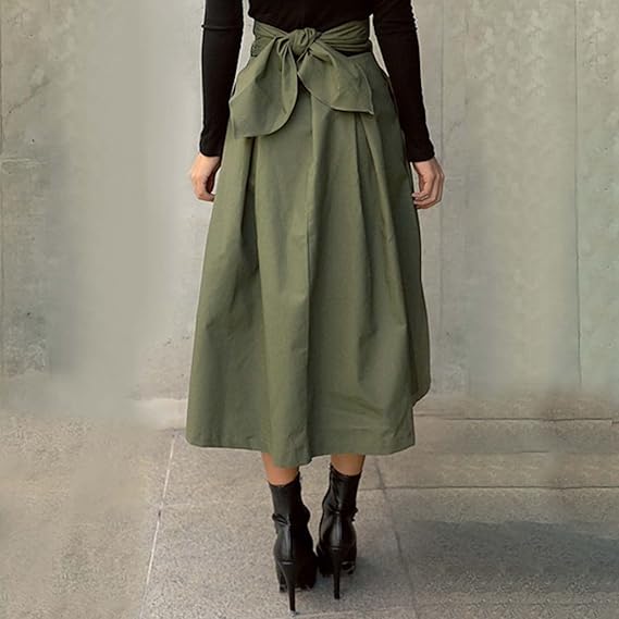 Jupe ballon ligne A pour femmes, au design volumineux et féminin, parfaite pour un look moderne et tendance