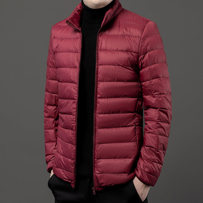 Veste matelassée légère pour hommes avec fermeture éclair - Patrick