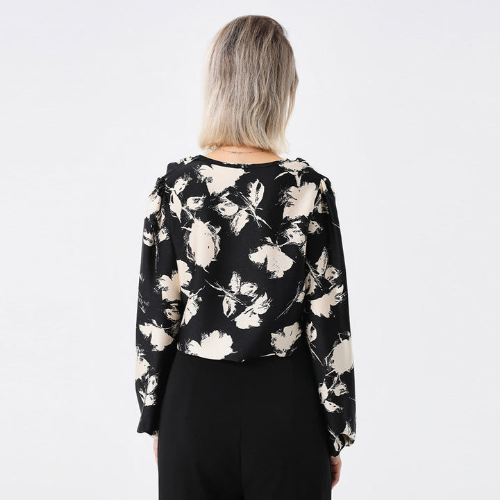 Zuly - Blouse élégante imprimée par des dames