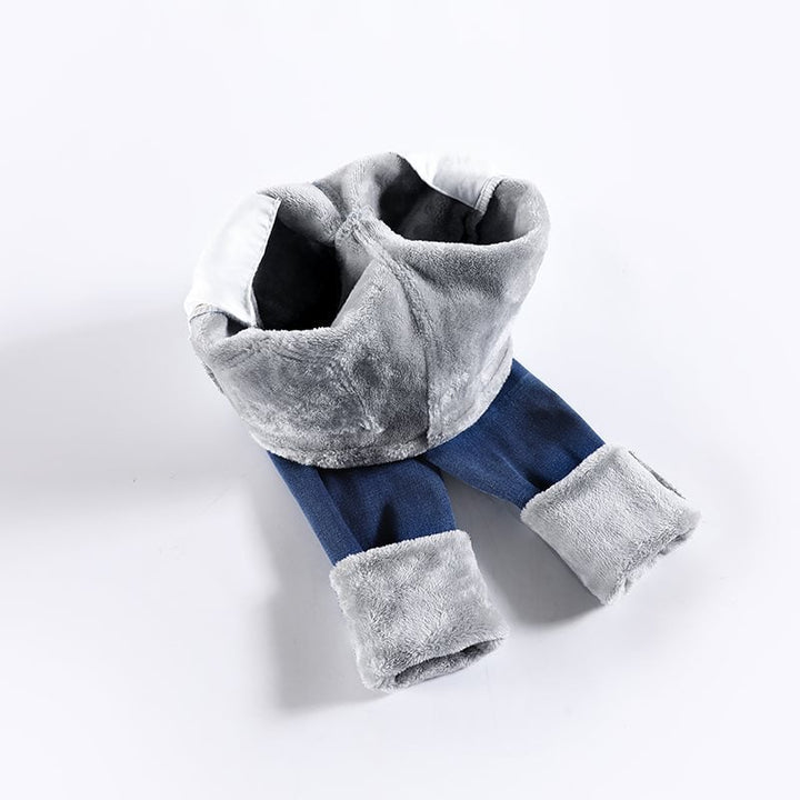 Pantalon effet denim thermique pour femme - Davianne