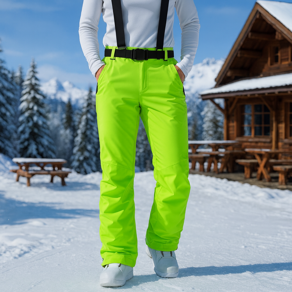 Pantalon de ski isolé et coupe-vent pour femme - John
