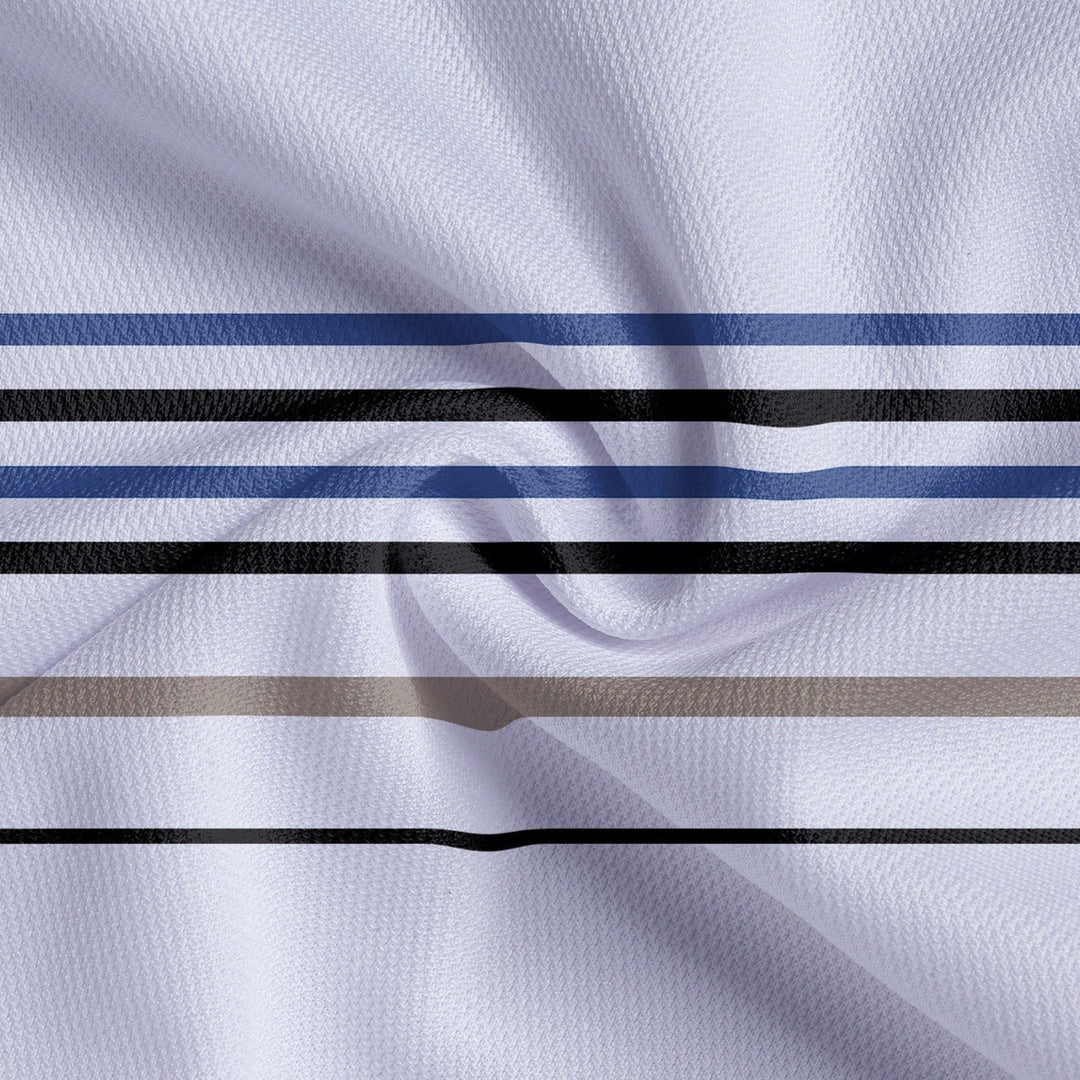 Polo rayé à manches courtes pour hommes, style décontracté - Mateo