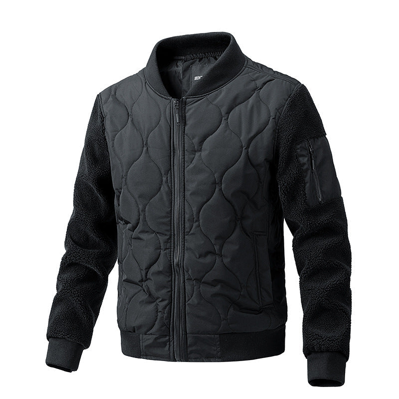 Blouson bombardier pour homme en tissu mélangé végétalien - Auren