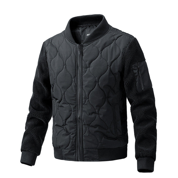 Blouson bombardier pour homme en tissu mélangé végétalien - Auren